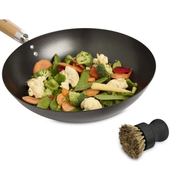Wok And Cast Iron Scrub Brush view 3