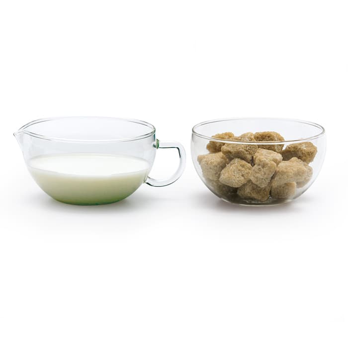 Sugar Bowl and Creamer Set